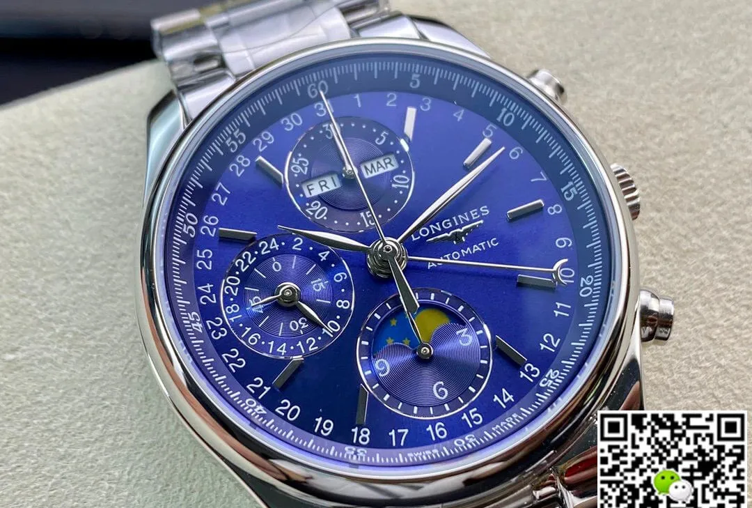 Longines Master Collection L2.773.4.92.6 YL Factory 1:1 Best Edition Replica Watch Stainless Steel Strap